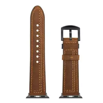 Smart Watch Strap Universal Casual Band for 22mm brown/brown