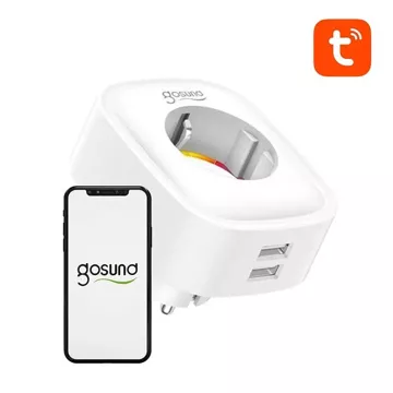 Smart WiFi socket Gosund SP112 2xUSB, Tuya