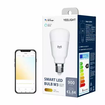 Smart Yeelight W3 E27 bulb (dimmable)