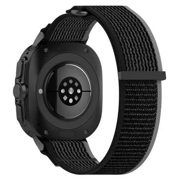 Smartwatch Band Nylon Watch Strap for Samsung Galaxy Watch Ultra 47mm Black