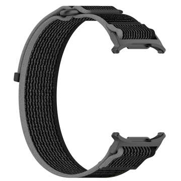 Smartwatch Band Nylon Watch Strap for Samsung Galaxy Watch Ultra 47mm Black