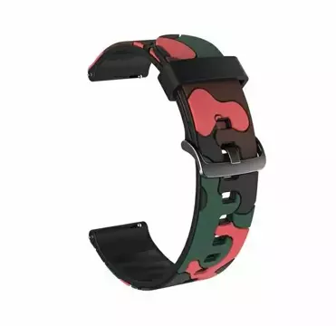 Smartwatch strap Beline Camo strap universal up to 20mm pattern 1