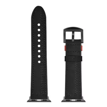 Smartwatch strap Beline Casual strap universal for 20mm black/black