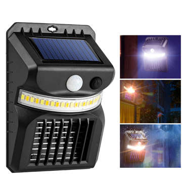 Solar LED insecticidal wall lamp Alogy Solar Lamp outdoor façade with a motion and twilight sensor