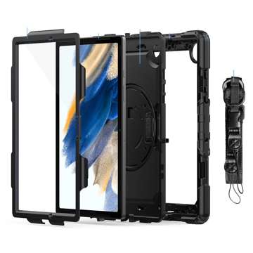 Solid360 Armor Case for Samsung Galaxy Tab A8 10.5 X200 / X205 Black