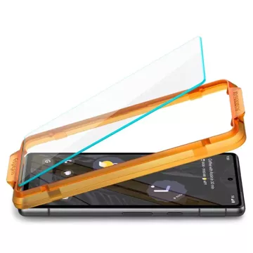 Spigen ALM Glas.TR 2-Pack Tempered Glass for Google Pixel 7A Clear