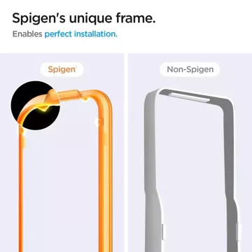 Spigen Alm Glas.tR tempered glass 2-pack for Samsung Galaxy A55 5G Clear