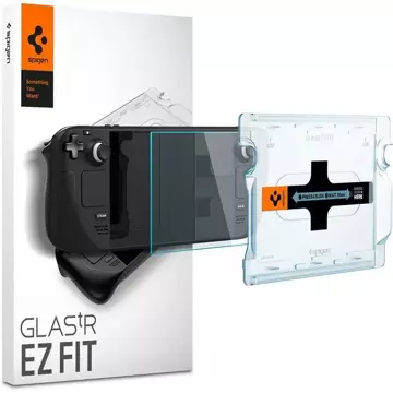 Spigen Glas.tr "EZ Fit" Tempered Glass for Steam Deck Clear