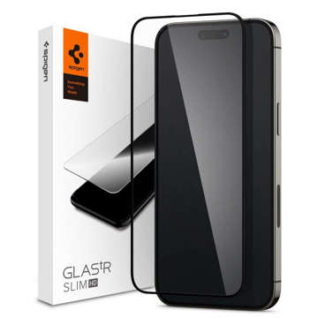 Spigen Glass FC for Apple iPhone 14 Pro Black case