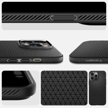 Spigen Liquid Air back case for Apple iPhone 14 Pro Matte Black Glass