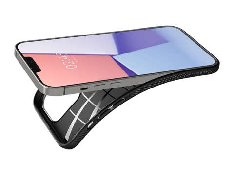 Spigen Liquid Air case for Apple iPhone 13 Pro Max Matte Black Glass