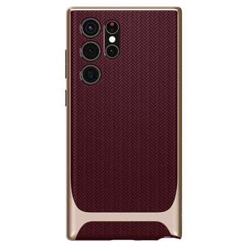 Spigen Neo Hybrid case for Samsung Galaxy S22 Ultra Burgundy