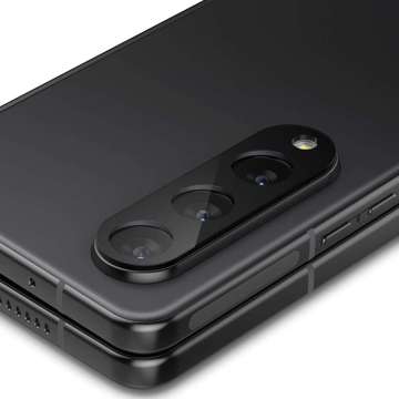 Spigen Optik.tR Camera Protector 2-Pack for Samsung Galaxy Z Fold 4 Black