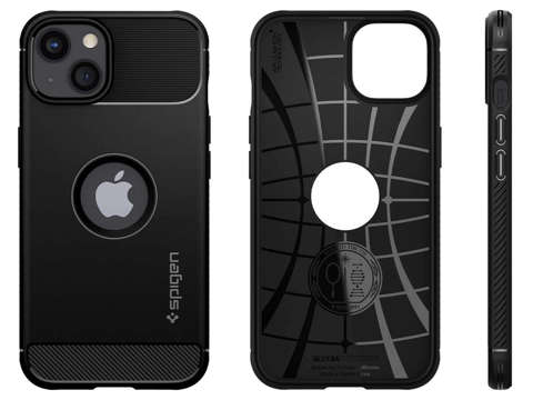 Spigen Rugged Armor case for Apple iPhone 13 Matte Black