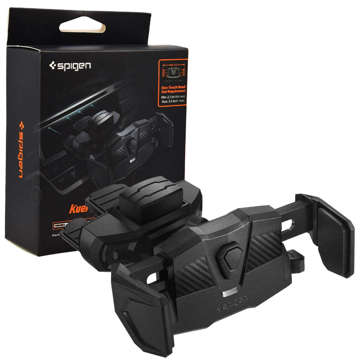 Spigen TMS24 CD Slot Car phone holder for the CD Black slot