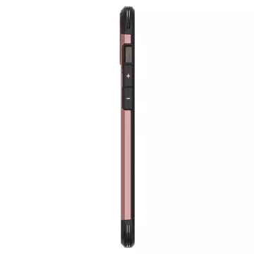 Spigen Tough Armor MagSafe case with stand for iPhone 15 - pink