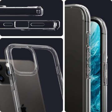 Spigen Ultra Hybrid Case for Apple iPhone 12/ 12 Pro 6.1 Crystal Clear Glass Alogy