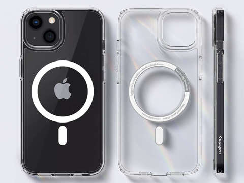 Spigen Ultra Hybrid Mag case for Apple iPhone 13 Mini White Glass