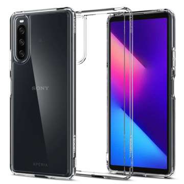 Spigen Ultra Hybrid case cover for Sony Xperia 10 IV Crystal Clear