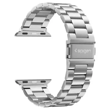 Spigen modern fit band apple watch 4 / 5 / 6 / 7 / 8 / se / ultra (42 / 44 / 45 / 49 mm) silver