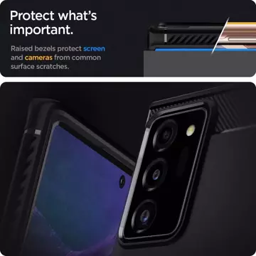 Spigen rugged armor galaxy note 20 ultra matte black