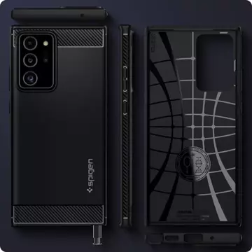 Spigen rugged armor galaxy note 20 ultra matte black