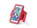 Sports arm pouch for running phone up to 5.5 inches red