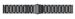 Stainless Steel Alogy Bracelet Stainless Steel for Smartwatch 20mm Black