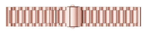 Stainless Steel Alogy bracelet for smartwatch 22mm Gold