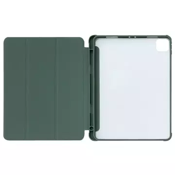 Stand Tablet Case Smart Cover case for iPad Pro 12.9'' 2021 with stand function green