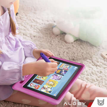 Stylus Capacitive Touch Pen for Phone Tablet Screens Alogy Stylus Pen for Kids 10cm Purple