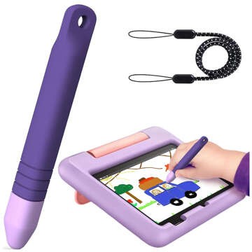 Stylus Capacitive Touch Pen for Phone Tablet Screens Alogy Stylus Pen for Kids 10cm Purple