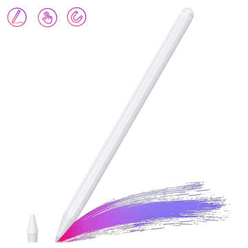 Stylus Pen M2 for Apple iPad Air, Pro, Mini with Palm Rejection White