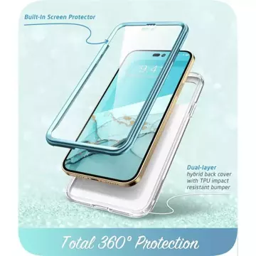 Supcase cosmo iphone 14 pro max ocean blue