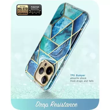 Supcase cosmo iphone 14 pro max ocean blue