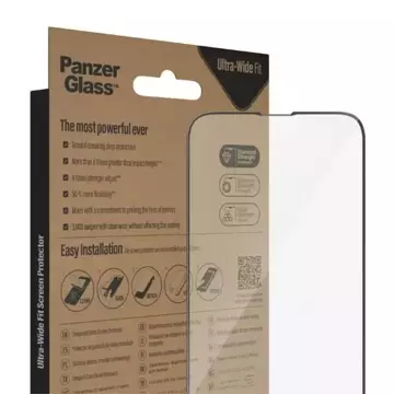 Szkło PanzerGlass Ultra-Wide Fit do iPhone 14 / 13 Pro / 13 6,1" Privacy Screen Protection Antibacterial Easy Aligner Included P2783