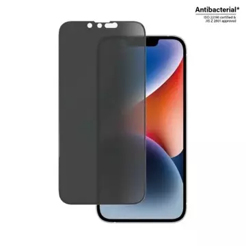 Szkło PanzerGlass Ultra-Wide Fit do iPhone 14 / 13 Pro / 13 6,1" Privacy Screen Protection Antibacterial P2771