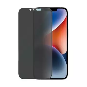 Szkło PanzerGlass Ultra-Wide Fit do iPhone 14 / 13 Pro / 13 6,1" Privacy Screen Protection Antibacterial P2771