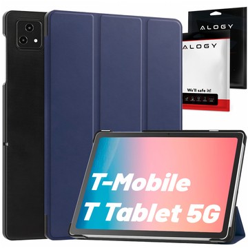 T-Mobile T Tablet 5G 10.36" Case for Tablet Alogy Book Cover Case Navy Blue