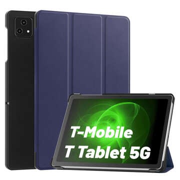 T-Mobile T Tablet 5G 10.36" Case for Tablet Alogy Book Cover Case Navy Blue