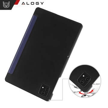 T-Mobile T Tablet 5G 10.36" Case for Tablet Alogy Book Cover Case Navy Blue