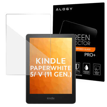 Tempered Glass 9H Alogy for Kindle Paperwhite 5/ V 11 Gen.