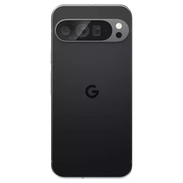 Tempered Glass Camera Cover Spigen Optik.Tr "EZ Fit" Camera Protector 2-Pack for Google Pixel 9 Pro XL Crystal Clear