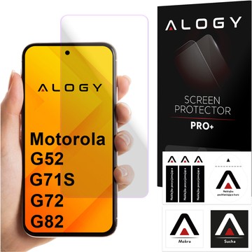 Tempered Glass for Motorola Moto G52 / G71s / G72 / G82 Screen Protector Pro 9H Alogy