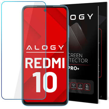 Tempered glass 9H Alogy screen protector for Xiaomi Redmi 10