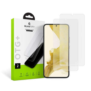 Tempered glass GlasTIFY OTG 2-pack for Samsung Galaxy S22 Plus
