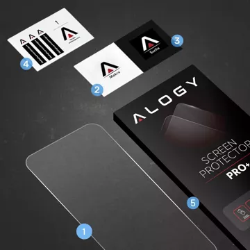 Tempered glass for Apple iPhone 16 Pro screen protector 9H Alogy Heavy Pro ™️