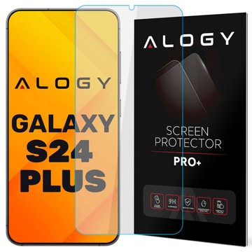 Tempered glass for Samsung Galaxy S24 Plus for Screen Protector Pro 9H Alogy