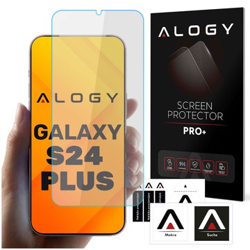 Tempered glass for Samsung Galaxy S24 Plus for Screen Protector Pro 9H Alogy
