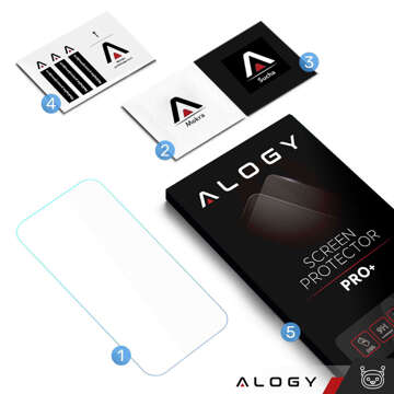 Tempered glass for Samsung Galaxy S24 with Screen Protector Pro 9H Alogy